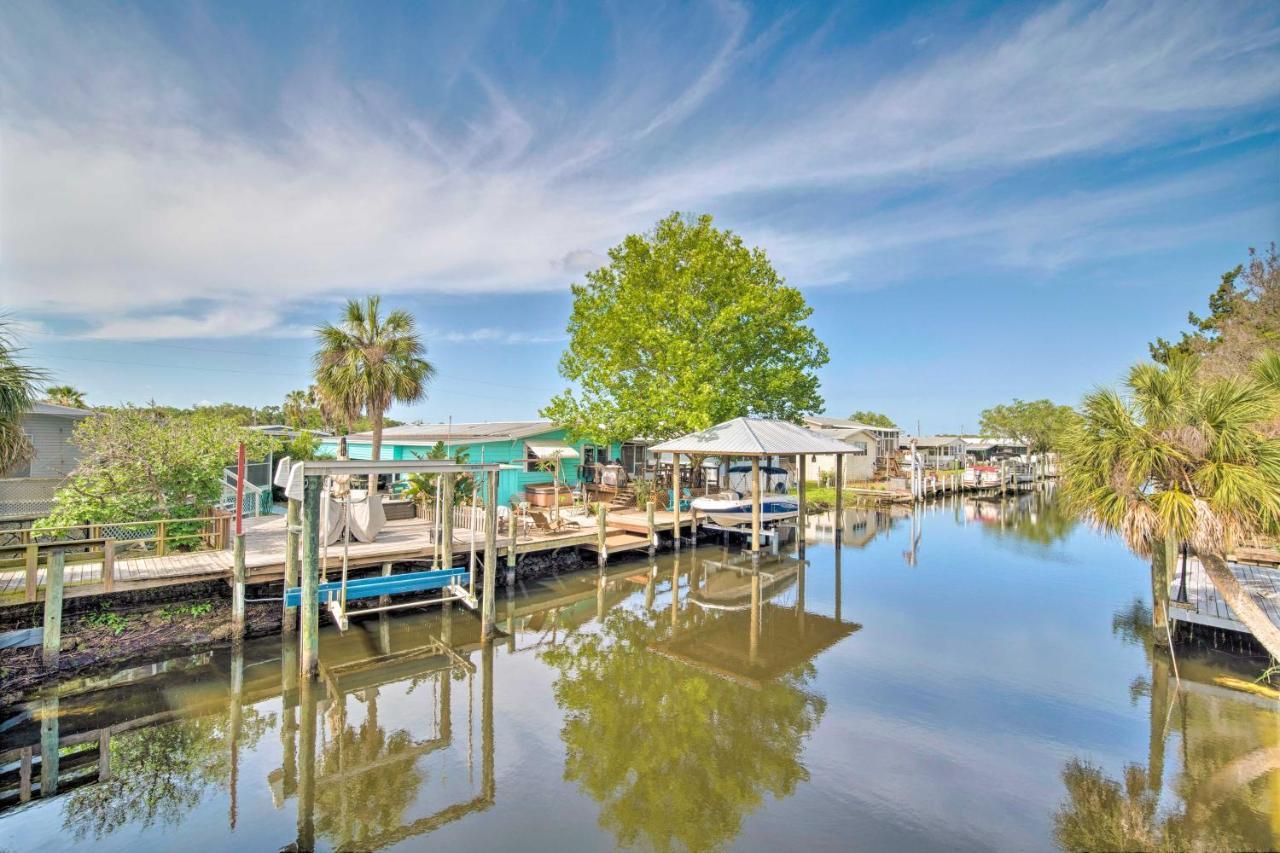 Newly Remodeled Gem On Homosassa River Canal! Villa Exterior photo