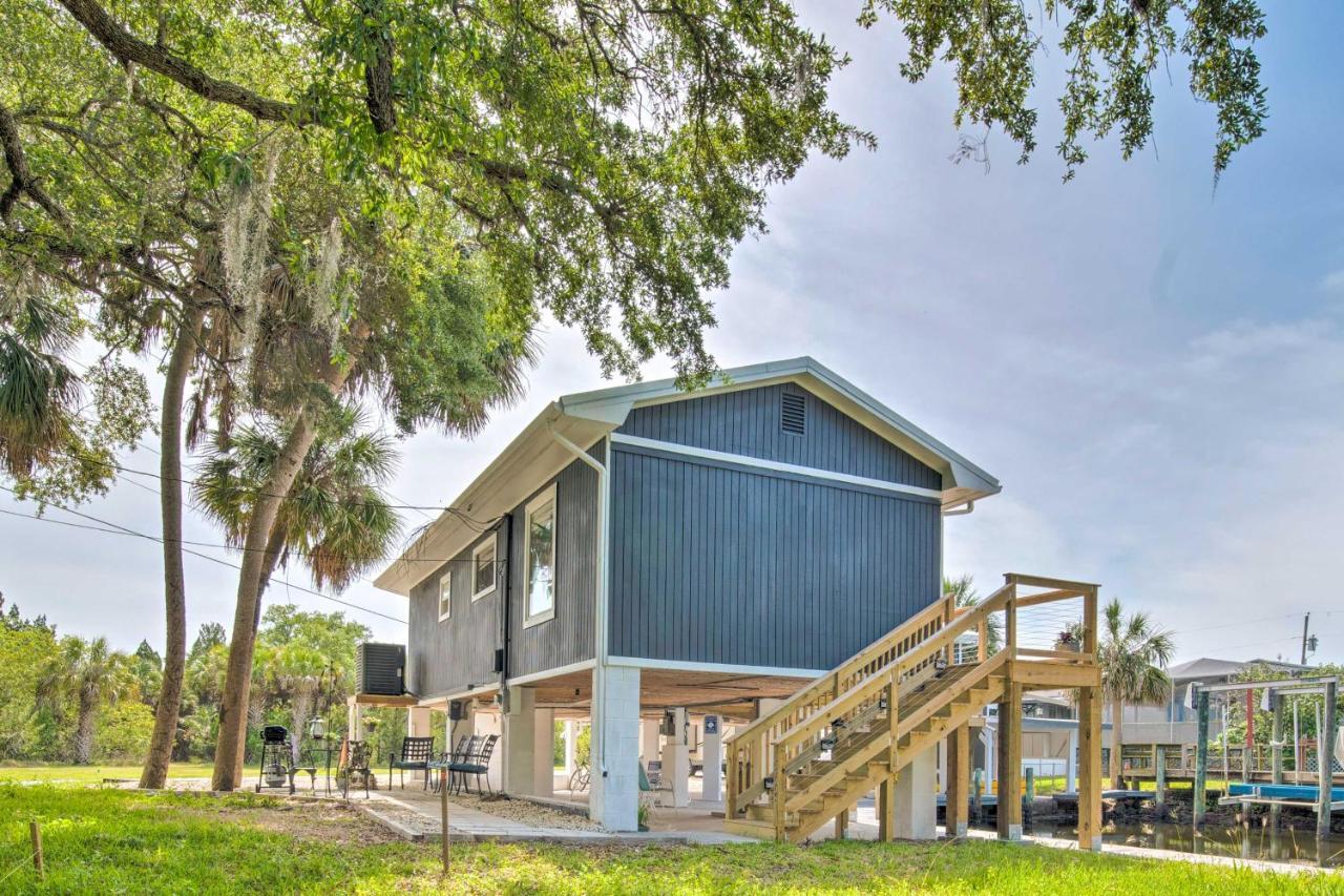 Newly Remodeled Gem On Homosassa River Canal! Villa Exterior photo